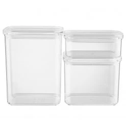 Butlers Boîte à provisions CLEARANCE II - AS/ Acrylique / Silicone - Transparent -Poêles Soldes 1000338686 220721 050 DETAILS P000000001000338686