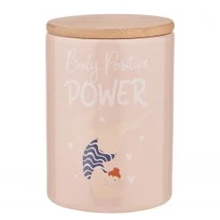 Butlers Boîte Body QUEEN IT - Grès / Bambou / Silicone - Rose