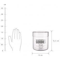 Butlers Boîte à provisions KARLTON BROS - Verre borosilicate - Transparent 12 Butlers Boîte à provisions KARLTON BROS - Verre borosilicate - Transparent -Poêles Soldes 1000338717 220414 500 SKETCH DETAILS P000000001000338717 sketch