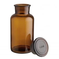 Butlers Flacon de pharmacie TRADITIONAL - Verre coloré - Marron - Capacité : 0.5 L 9 Butlers Flacon de pharmacie TRADITIONAL - Verre coloré - Marron - Capacité : 0.5 L -Poêles Soldes 1000338722 220721 030 DETAILS P000000001000338722