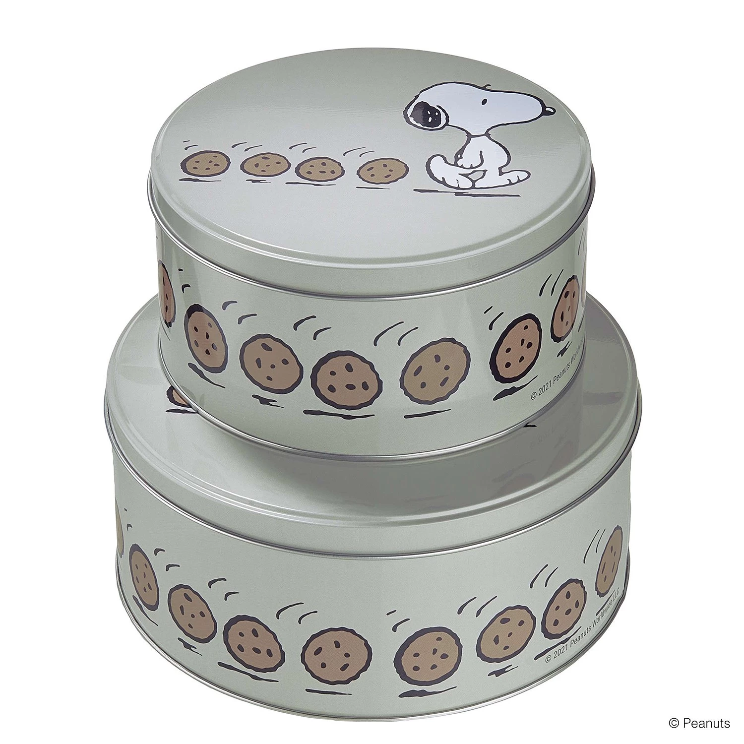 Butlers Boîte PEANUTS II - Aluminium - Gris 6 Butlers Boîte PEANUTS II - Aluminium - Gris – Image 4