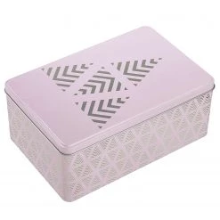 Butlers Boîte COOKIE JAR IX - Aluminium - Rosé / Argenté