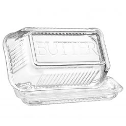 Butlers Beurrier LE BEURRE - Verre - Transparent -Poêles Soldes 1000341277 220721 030 DETAILS P000000001000341277