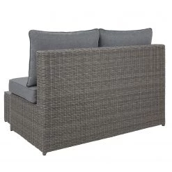 Butlers Canapé de jardin BLOCK PARTY - Aluminium / Polyester - Gris foncé -Poêles Soldes 1000341358 220317 031 DETAILS P000000001000341358