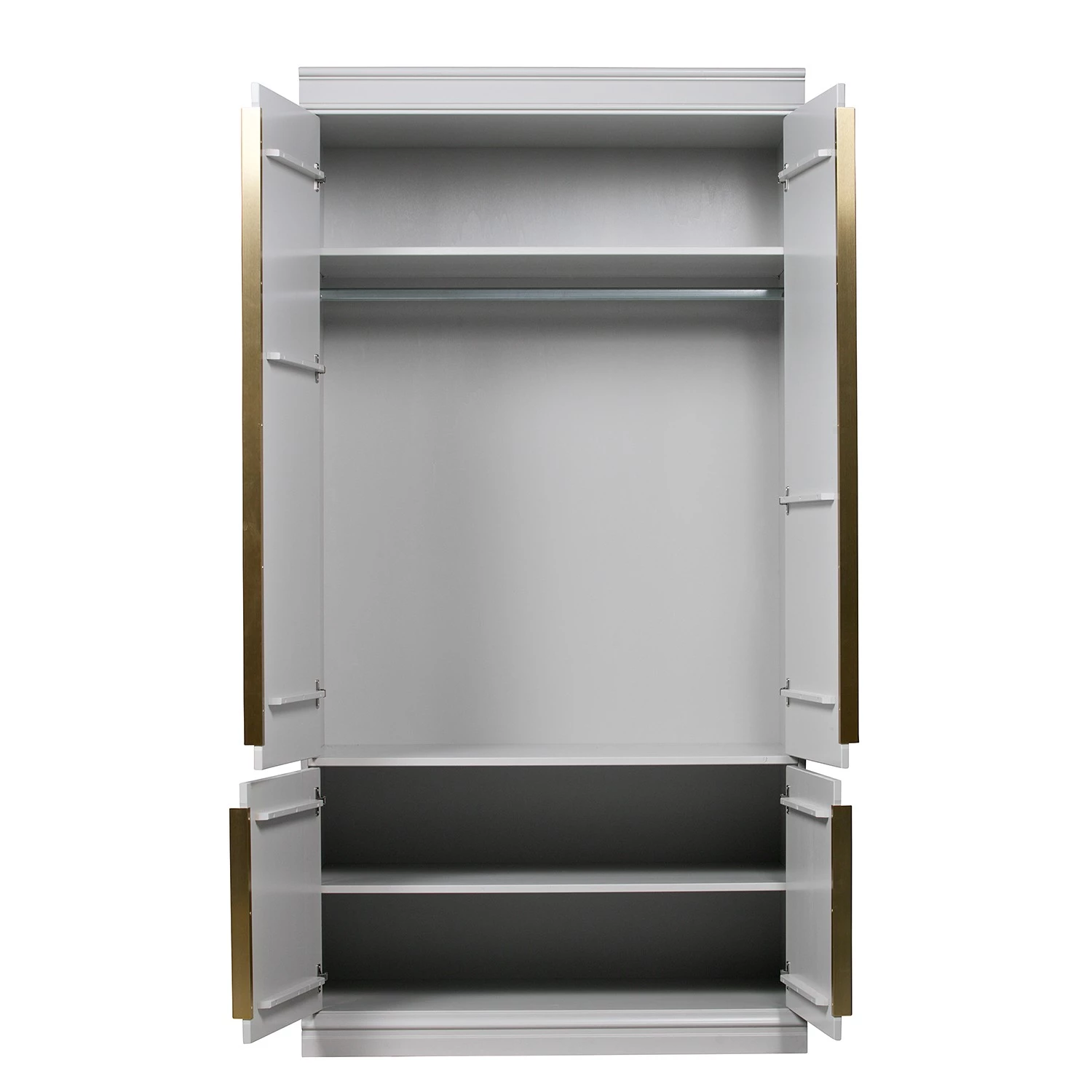 Ridgevalley Armoire à vêtements Scudo - Pin massif - Pin blanc 7 Ridgevalley Armoire à vêtements Scudo - Pin massif - Pin blanc – Image 5