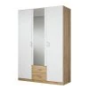 Rauch Blue Armoire à vêtements Point - 3 portes Imitation chêne de Sonoma / Blanc alpin -Poêles Soldes drehtueren kombischrank calma eiche sonoma 368520