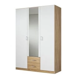 Rauch Blue Armoire à vêtements Point - 3 portes Imitation chêne de Sonoma / Blanc alpin