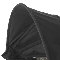 Merxx Salon de jardin modulable Riva - Polyrotin / Tissu - Gris -Poêles Soldes relaxinsel riva polyrattan webstoff grau 3684677