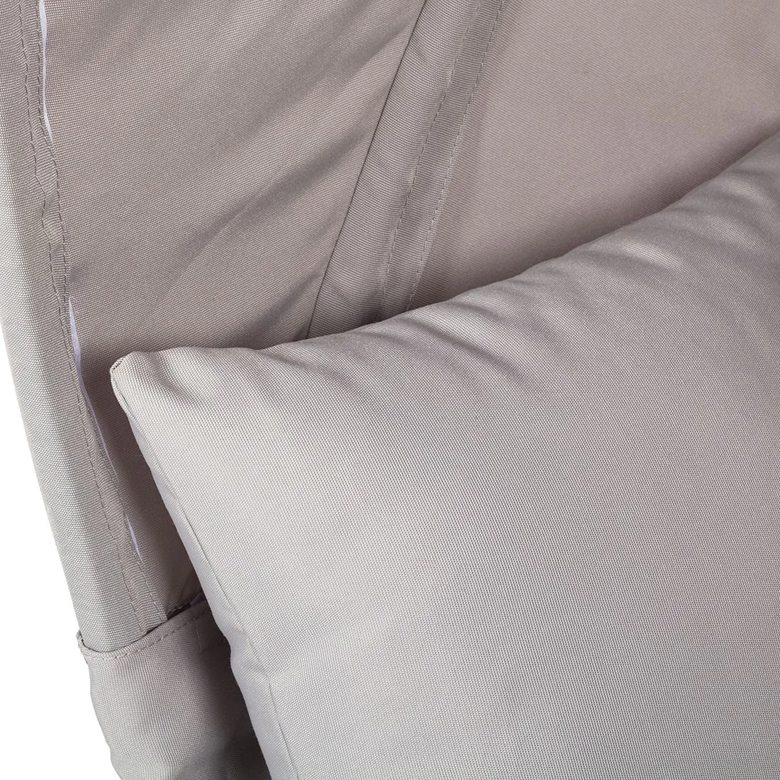 Fredriks Salon de jardin Premium Paradise Lounge - modulable - Polyrotin - Cadre en aluminium - Gris / Gris clair 11 Fredriks Salon de jardin Premium Paradise Lounge - modulable - Polyrotin - Cadre en aluminium - Gris / Gris clair – Image 9