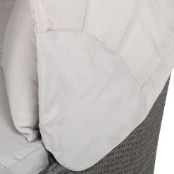 Fredriks Salon de jardin Premium Paradise Lounge - modulable - Polyrotin - Cadre en aluminium - Gris / Gris clair 23 Fredriks Salon de jardin Premium Paradise Lounge - modulable - Polyrotin - Cadre en aluminium - Gris / Gris clair -Poêles Soldes sonneninsel paradise lounge polyrattan grau grau 1543258