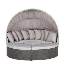 Fredriks Salon de jardin Premium Paradise Lounge - modulable - Polyrotin - Cadre en aluminium - Gris / Gris clair 16 Fredriks Salon de jardin Premium Paradise Lounge - modulable - Polyrotin - Cadre en aluminium - Gris / Gris clair -Poêles Soldes sonneninsel paradise lounge polyrattan grau grau 1543286